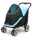 Innopet hondenbuggy Mamut met Regenhoes Ocean/Black