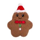 Kong Kerst Snuzzles Mini Gingerbread XS