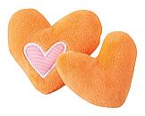 Rogz Catnip Hearts orange 2 st