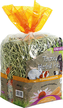 ESVE Timothy Herbal Hay echinacea en wortel 600 gr