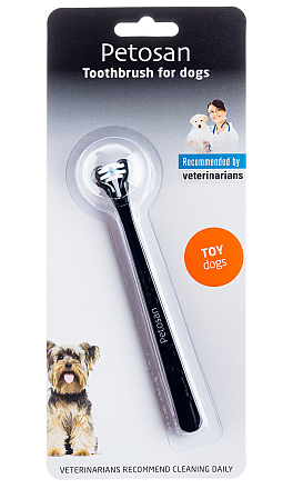 Petosan double-headed toothbrush Toy dogs