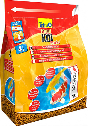 Tetra Pond Koi Sticks <br>4 ltr