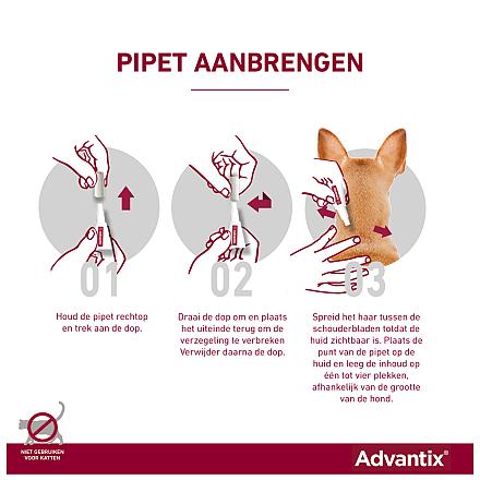 Advantix 40 4 pipetten