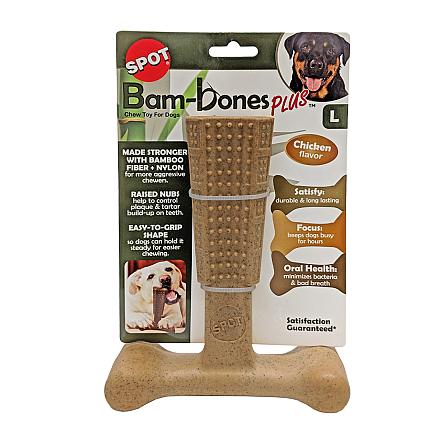 Spot Bam-Bones Plus Easy Grip Chicken L