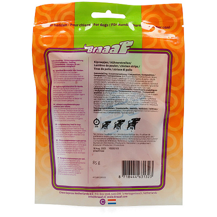 Braaaf Chicken Strips 85 gr