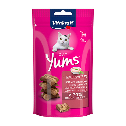 Vitakraft Cat Yums leverworst 40 gr