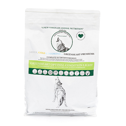 Greenheart Hondenvoer Optimal Condition Light 3 kg