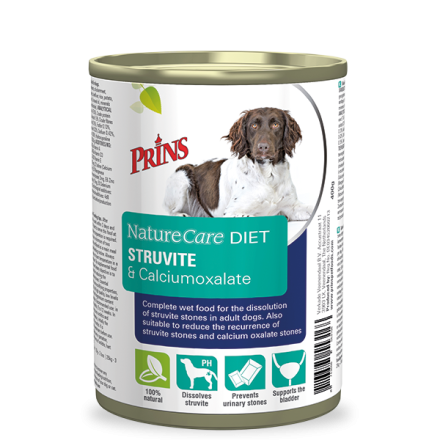 Prins hondenvoer NatureCare Diet Struvite 400 gr