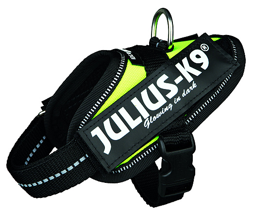 Julius K9 IDC harness neon yellow