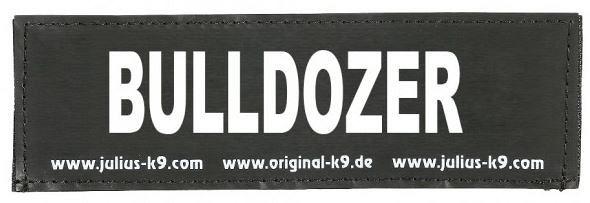 Julius K9 Velcro stickers S BULLDOZER