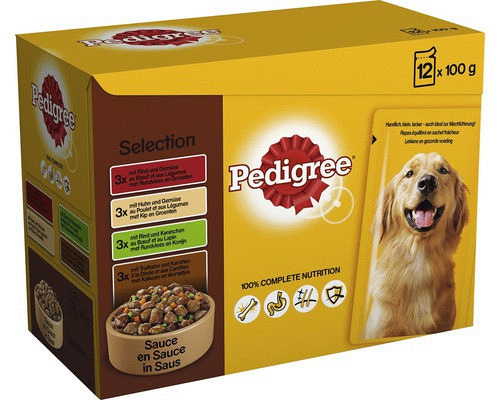 Pedigree hondenvoer Vital Protection in Saus 12 x 100 gr